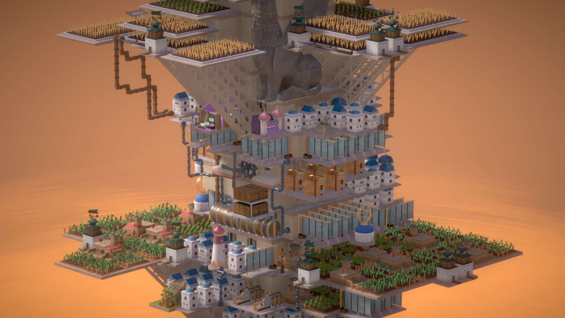 巴别塔：垂直国度-STARIO: Haven Tower